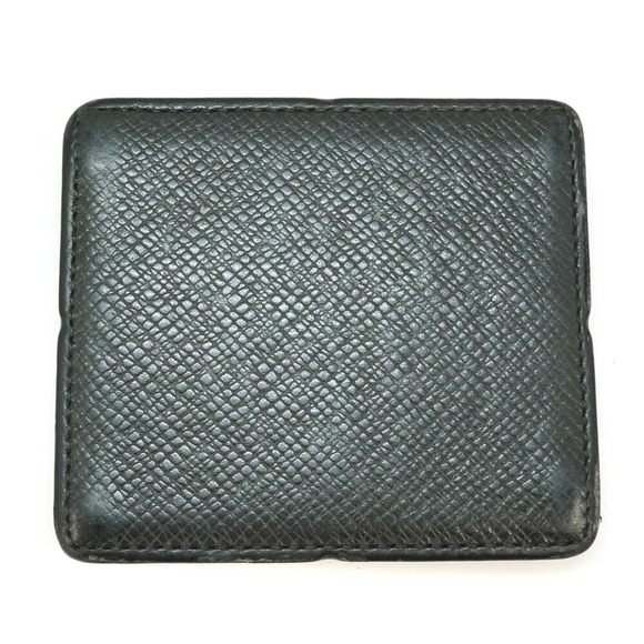 Louis Vuitton Monnaie Black Wallet Taiga Case Porte - Picture 1 of 11